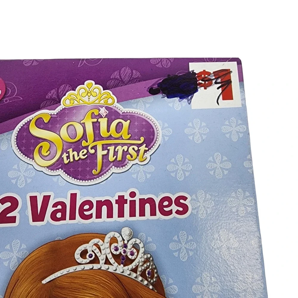 Disney Sofia the First 32 Valentines Day Cards 8 Designs Disney Junior‎ New